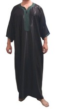 Original Moroccan Men Thobe Jubba Djellaba Gandoura Ramadan Standard Size