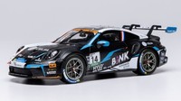 Ixo 1/43 Porsche 911 GT3 992 Oschersleben 2024 R De Haan Statisches Modell