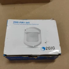 2GIG White Passive Infrared Wireless Pet Immune Motion Detector 2GIG-PIR1-345
