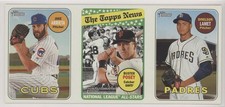 2018 Topps Heritage Advertising Panel Boxloaders Jake Arrieta Buster Posey 4k8