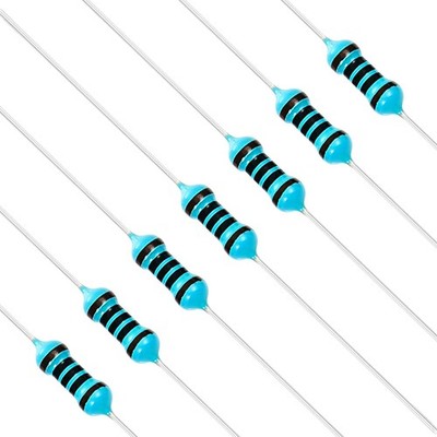 100pcs 100 Ω ohm Resistor 1/4W 0.25W Metal Film Fixed Resistor 0.01 ±1% Toler...