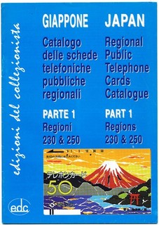 Telefonkartenkatalog "Japan Public Teleph. Cards.. Part 1 Regions 230&250"