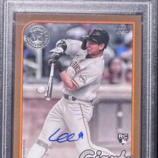 2024 Topps Jung Hoo Autographed Gold Card PSA8, Limited Edition