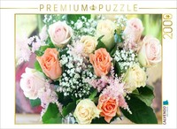 Calvendo Puzzle Bouquet Of Roses With Astilbes And Gypsophila | 2000 Pieces, Fin