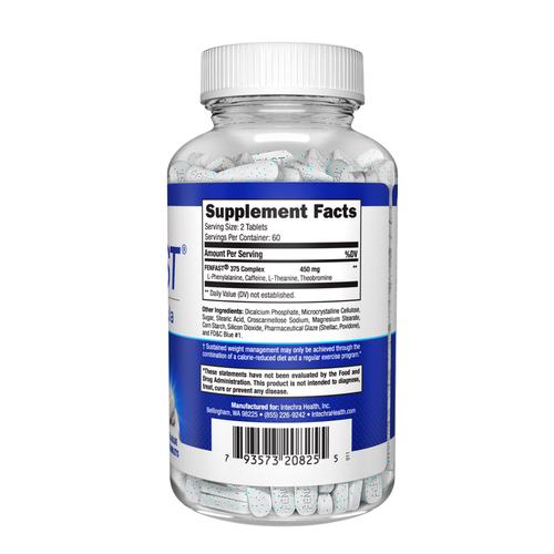 FENFAST 375 Top Weight Loss DIET FORMULA White Blue Tablets - 120ct - Picture 10 of 10