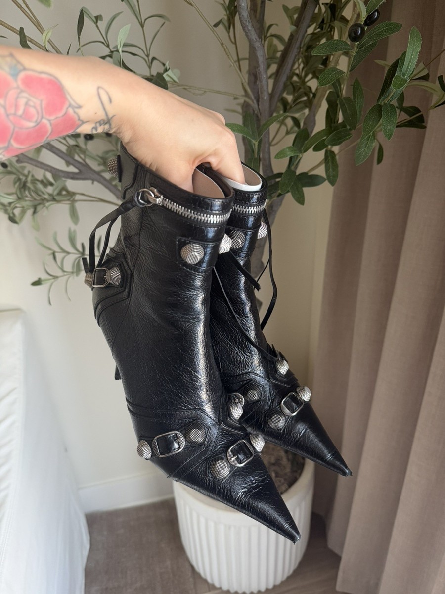 最終値下げ　約30万購入　BALENCIAGA CAGOLE BOOTIE 37 Balenciaga Cagole Bootie In Black Size 39 ( US Size 9 ) | eBay