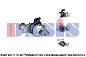 AKS DASIS TURBOLADER MIT DICHTUNGEN passend für | 125001N