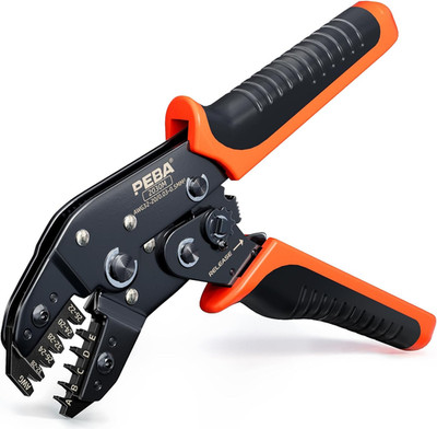 Micro Connector Crimping Tool 32 20 AWG Ratchet JST Dupont Molex 5-in-1