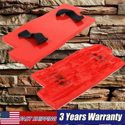 #ad Cement Wall Mold Fit Concrete Cement Plaster Wall Brick Tiles Plastic Molds NEW $45.25