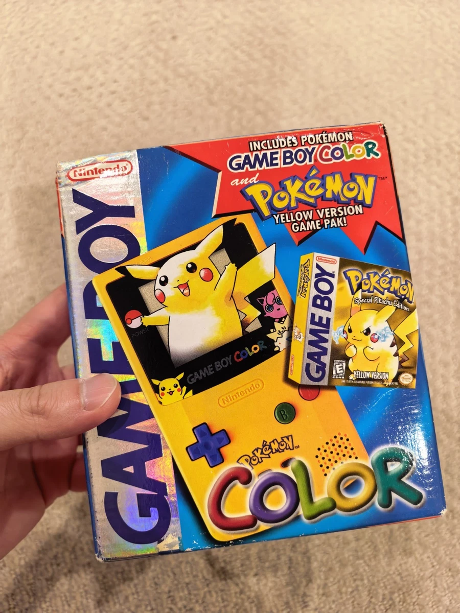 Gameboy Color Pikachu Edition | eBay