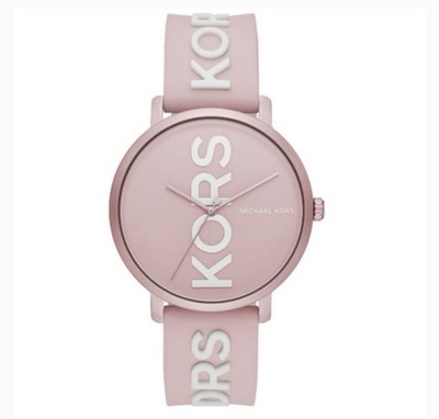 Michael Kors Pink Charley Silicon Watch MK4356