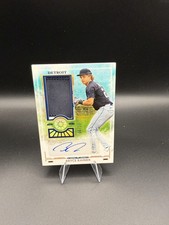 Bryce Rainer /10 PATCH AUTO 2025 Boys of Summer Prospect Material Gold Tigers