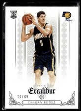 2014-15 Panini Excalibur Damjan Rudez Silver Rookie #/49 HS