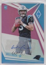 2019 Panini Phoenix Rookies Pink Auto 25/25 Will Grier #105 Auto 1cz3