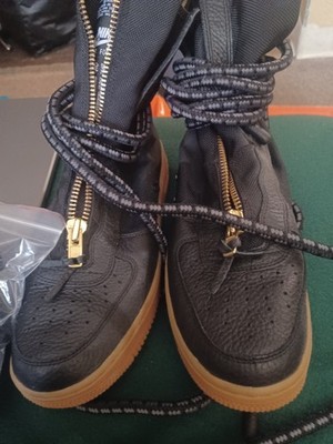 Nike SF Air Force 1 High Black Gum AA3965-001 Womens Size 9.5 boots  Rare  