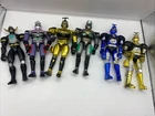 5x VTG Bandai Beetleborgs Chrome Bandai Action Figures 6" Tall. NO ACCESSORIES