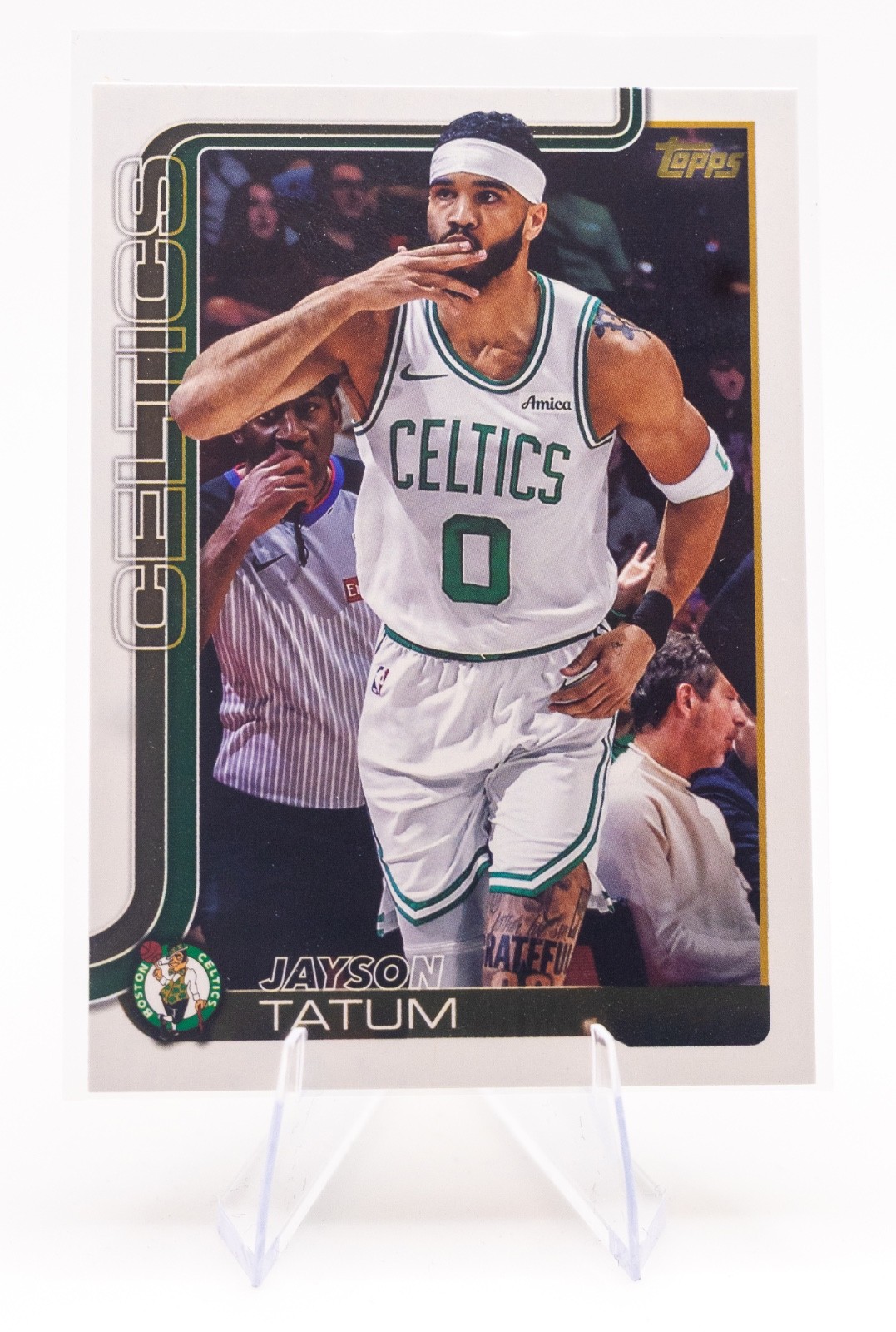 2025-26 Topps Jayson Tatum Golden Mirror SSP #1 Boston Celtics