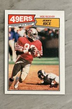 1987 Topps - Jerry Rice #115