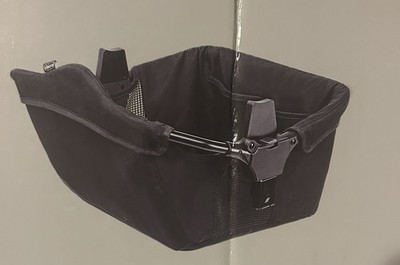 Chicco Corso Flex  Infant car Seat Adapter/ Basket, Black,  New Open Box