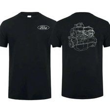 Ford 300 Inline 6 Engine 2-sided T-shirt Ford Fans Racing Shirt Car Lover