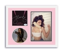 Blackpink Jennie Autographed Signed 11x14 Custom Framed CD Photo Born Pink ACOA