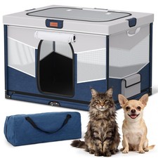 Foldable Dog Playpen for Small Dogs  Sturdy Puppy Playpen Indoor Outdoor with ...