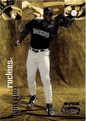 1999 SkyBox Thunder #162 Derrick Gibson Rant