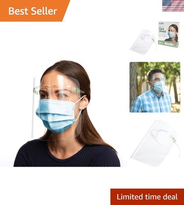 Pure Protection Anti-Fog Face Shields 10-pack Barrier Comfort