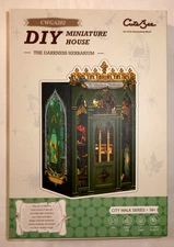 DIY Miniature House Cute Bee DARKNESS HERBARIUM City Walk Series Lights Up