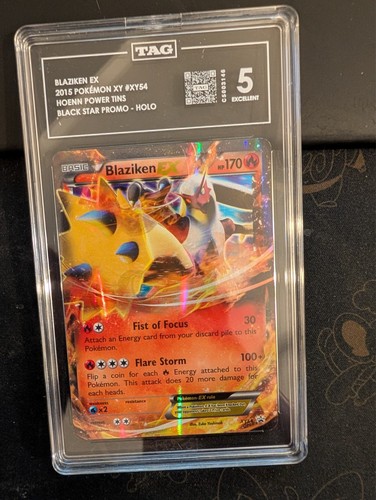 Blaziken-EX graded TAG 5 for sale on eBay