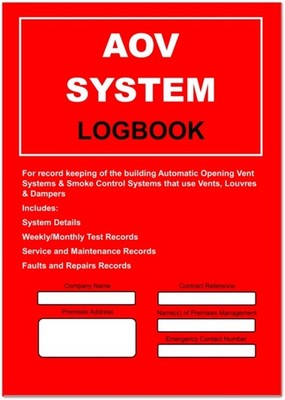 AOV System Logbook by Docs-Store (Paperback Book)