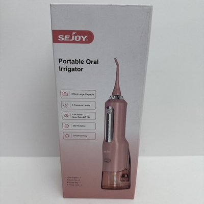 #ad SEJOY Portable Cordless Oral Irrigator Teeth Cleaner $19.90