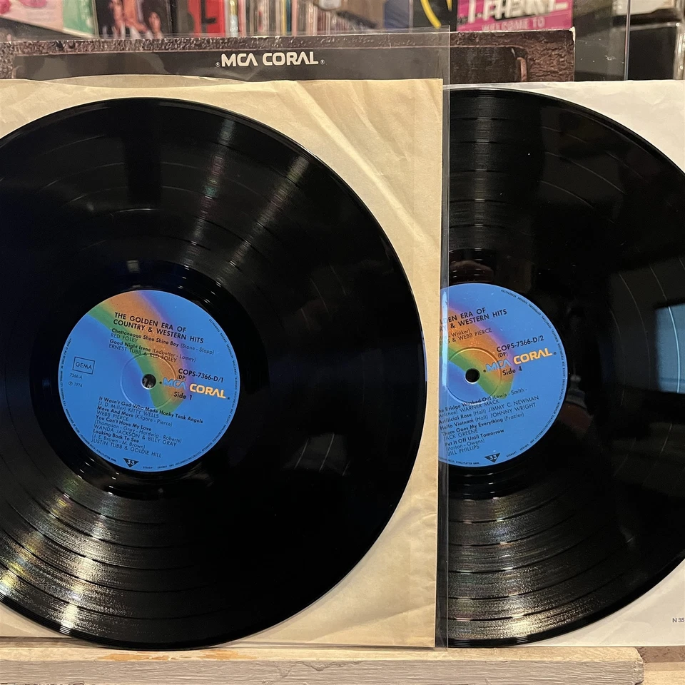 EXC 2 LP~VARIOUS ARTISTS~The GOLDEN ERA OF COUNTRY AND WESTERN HITS~1950-1966~ - Image 4 of 4