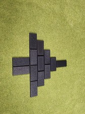Bases cuadradas 25x50 mm - Bases biseladas lisas - Bases Wargaming Old School