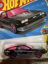 2025 Hot Wheels HW Art Cars-DMC DELOREAN - 36/250 - 5/10 - HYW88 - Black