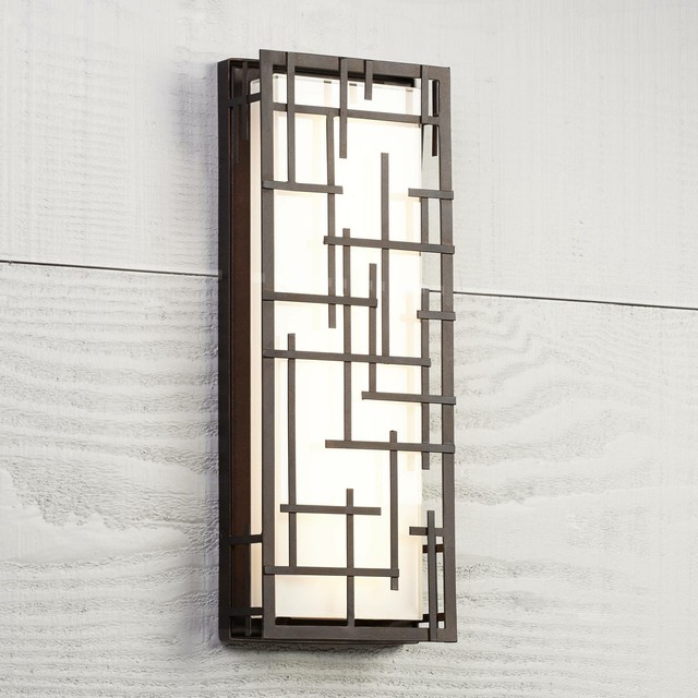 modern led outdoor wall lights