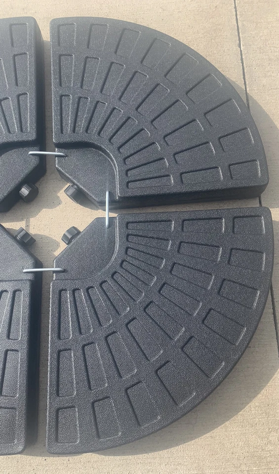 Paraguas Base Soporte Best Choice Products 4 Piezas Offset Voladizo Paraguas Nuevo Foto 3 de 4