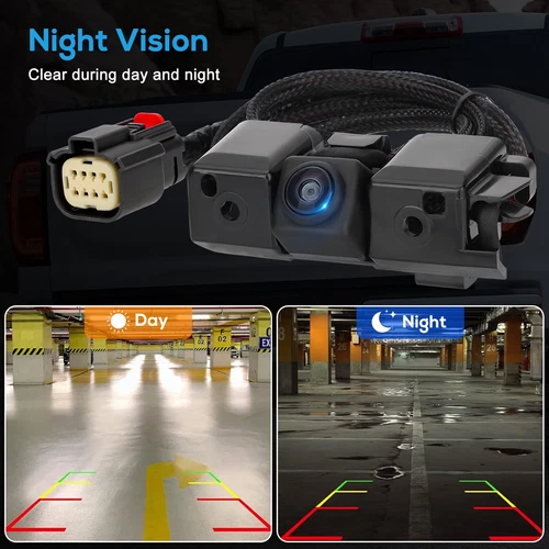 HD Rear View Backup Camera 84079952 For Chevrolet Silverado 2016-19 GMC Sierra - Picture 6 of 7