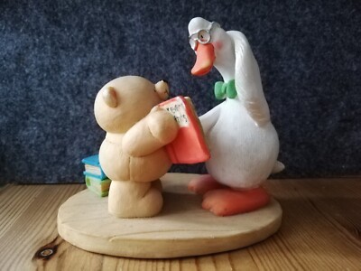 Forever Friends * Love bear * Hallmark * Figur Bär und Gans * RAR
