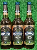 (22,14€/L) 3X Montajo Echter ÜBersee Rum 54%Vol. 0,7L Fl. Superior Rum Versand0€