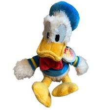Vintage Disney Theme Park Donald Duck Bean Bag Plush