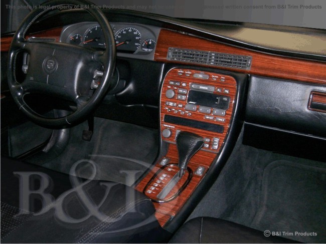 1996-1998 Cadillac Eldorado Dash Trim Kit | Carbon Fiber Wood Aluminum
