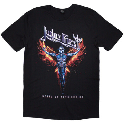 JUDAS PRIEST - Angel Of Retribution Tracklist T-Shirt OFFICIAL MERCHANDISE
