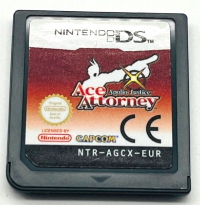 Apollo Justice Ace Attorney Nintendo DS NUR MODUL NTR AGCX EUR