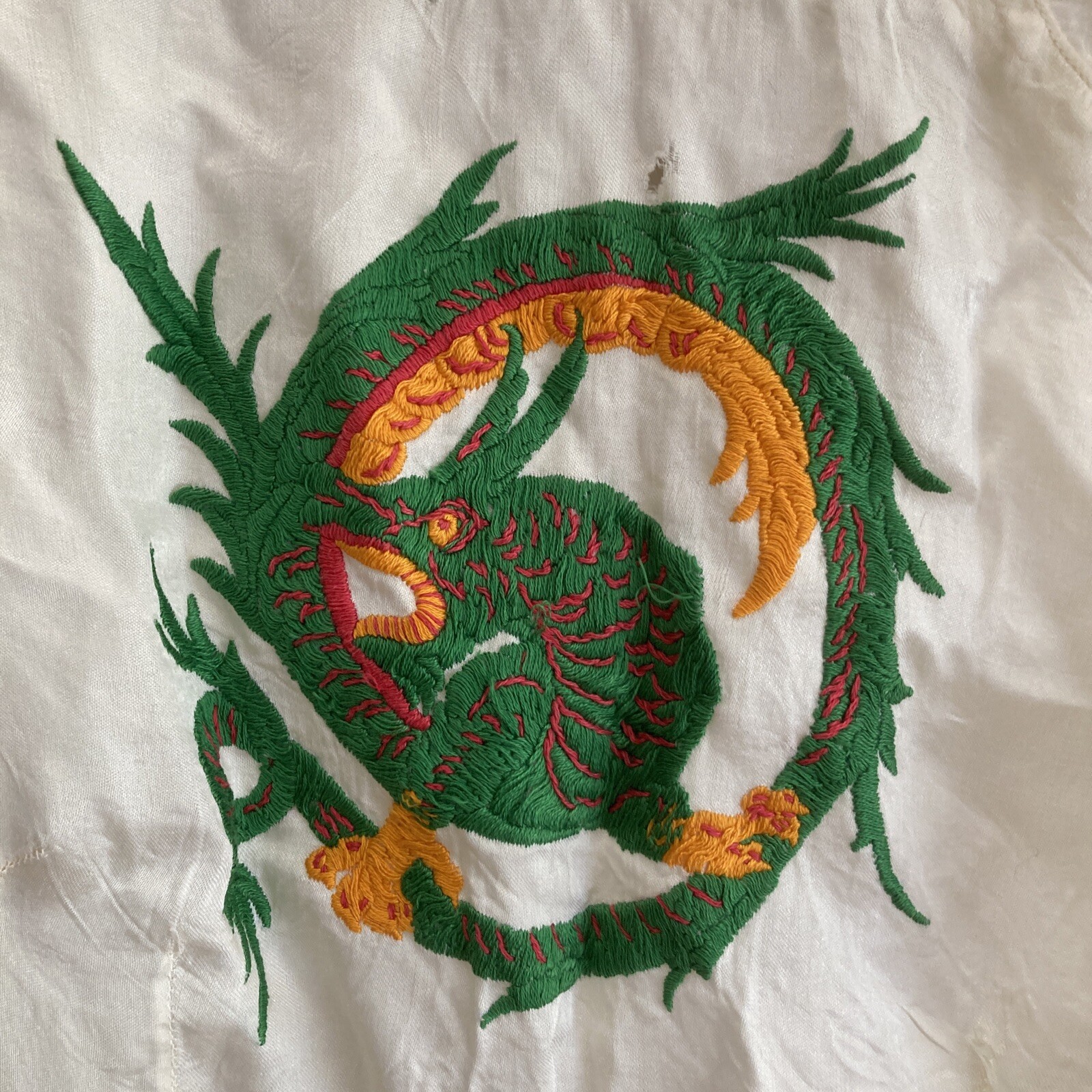 Antique Chinese Style Dress/Theatre Costume, circa 1915, 16" pit to pit, TLC 2