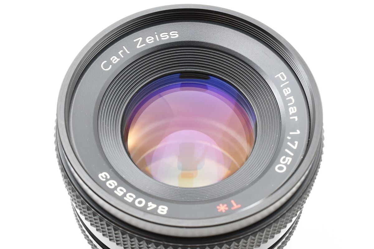 Contax Carl Zeiss Planar T* 50mm F/1.7 MMJ Prime MF Lens Contax Carl Zeiss Planar T* 50mm F/1.7 MMJ Prime MF Lens