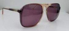 Vintage Gemini Falcon Brown Pilot Sunglasses Italy FRAMES ONLY
