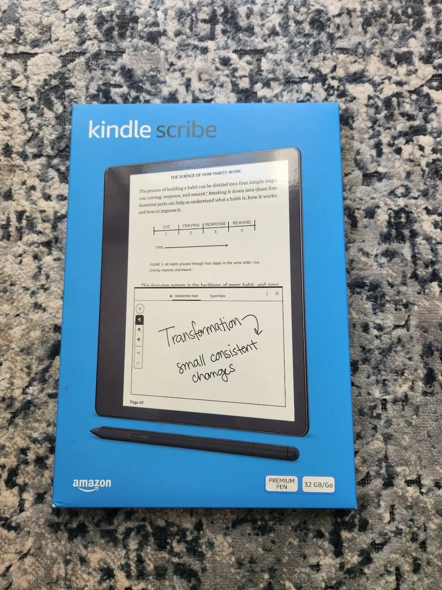 Kindle Scribe 32GB with Premium Pen - Factory Sealed - Fast