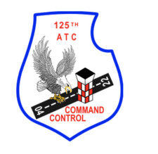 4" 125th air traffic control command army bumper sticker decal usa made