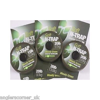 Korda Soft N-Trap 15LB Weedy Green / Carp Fishing
